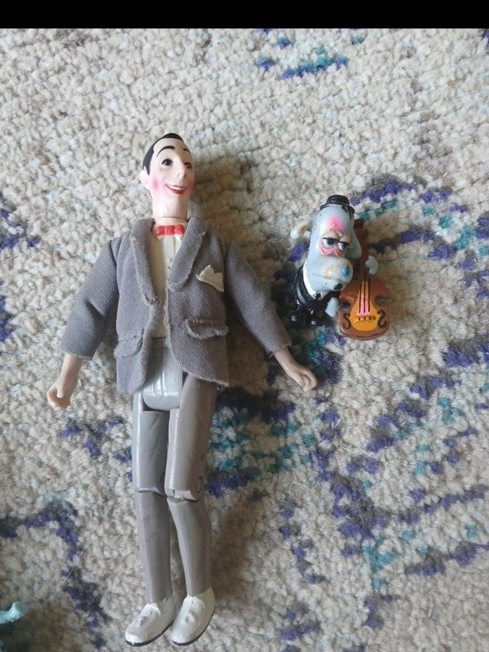 1987 Herman Toys Peewee Herman Action  The Puppet Land Band - Dirty Dog